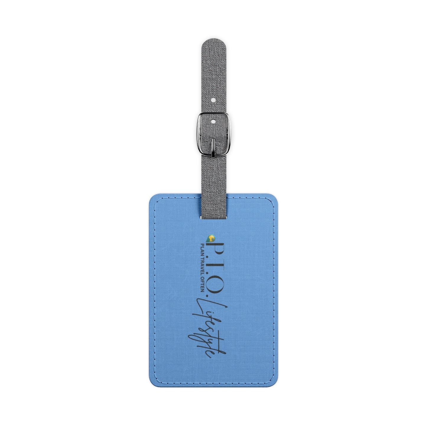 P.T.O. Lifestyle Luggage Tag (Light Blue)