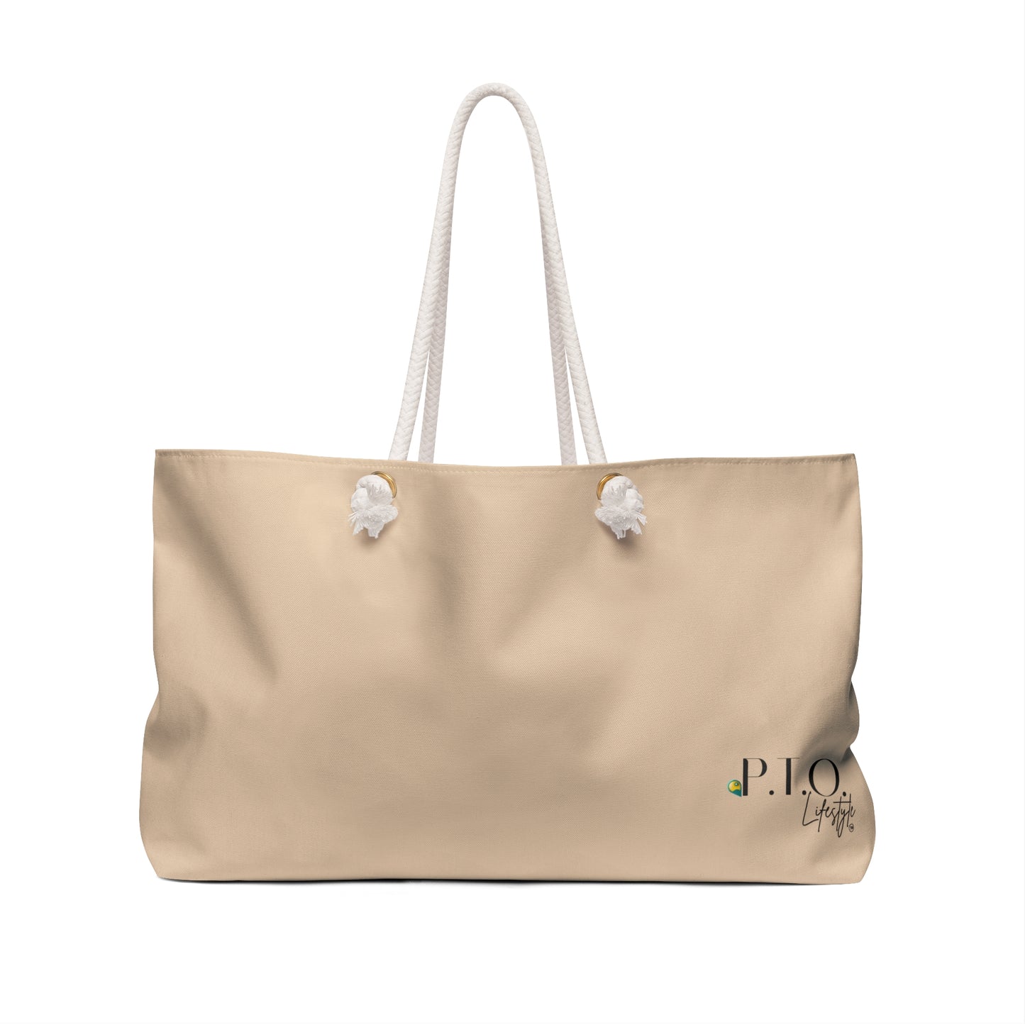 P.T.O. Lifestyle Weekender Bag (Beige)