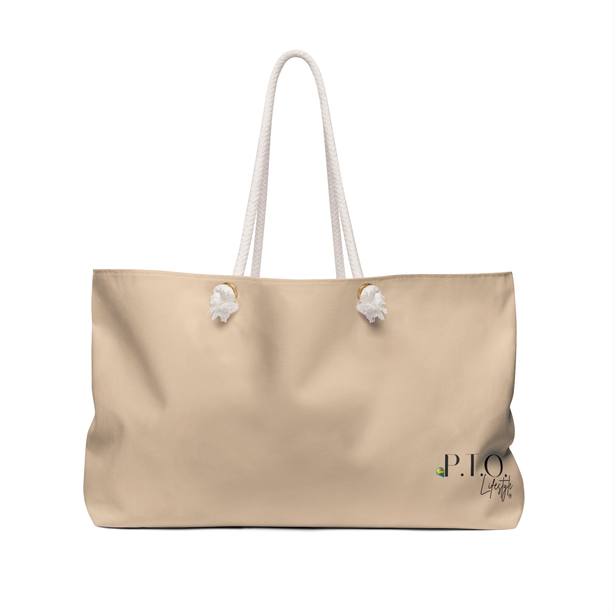 P.T.O. Lifestyle Weekender Bag (Beige)