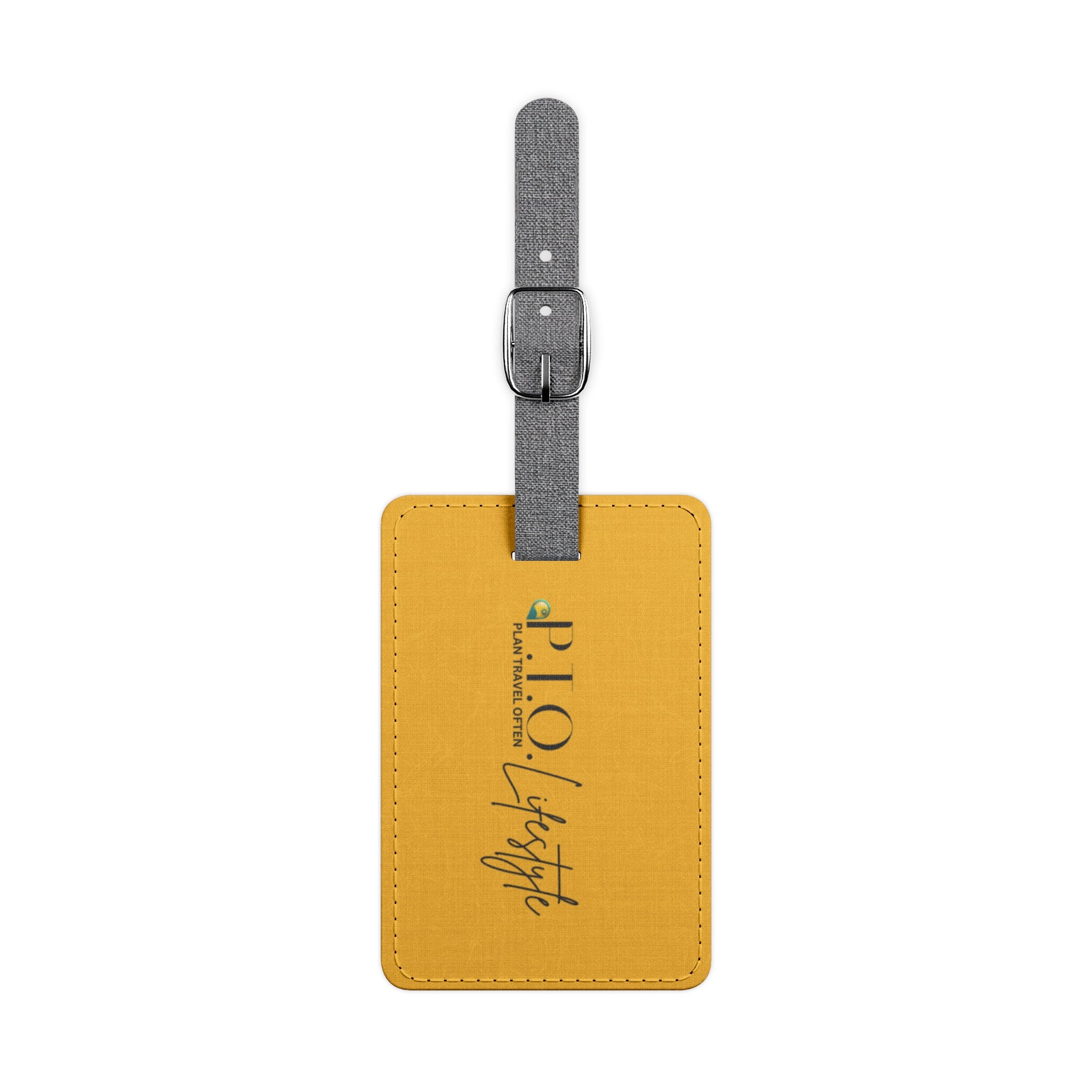 P.T.O. Lifestyle Luggage Tag (Yellow)