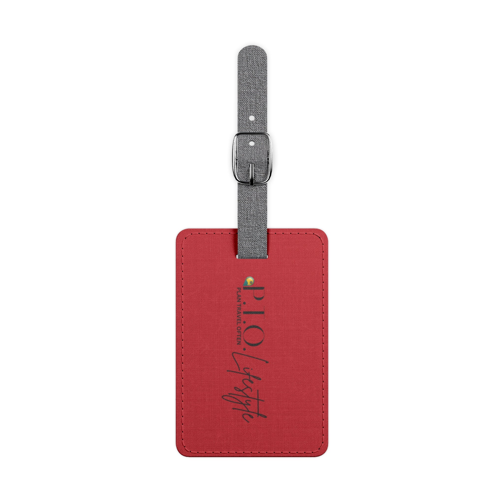 P.T.O. Lifestyle Luggage Tag (Red)